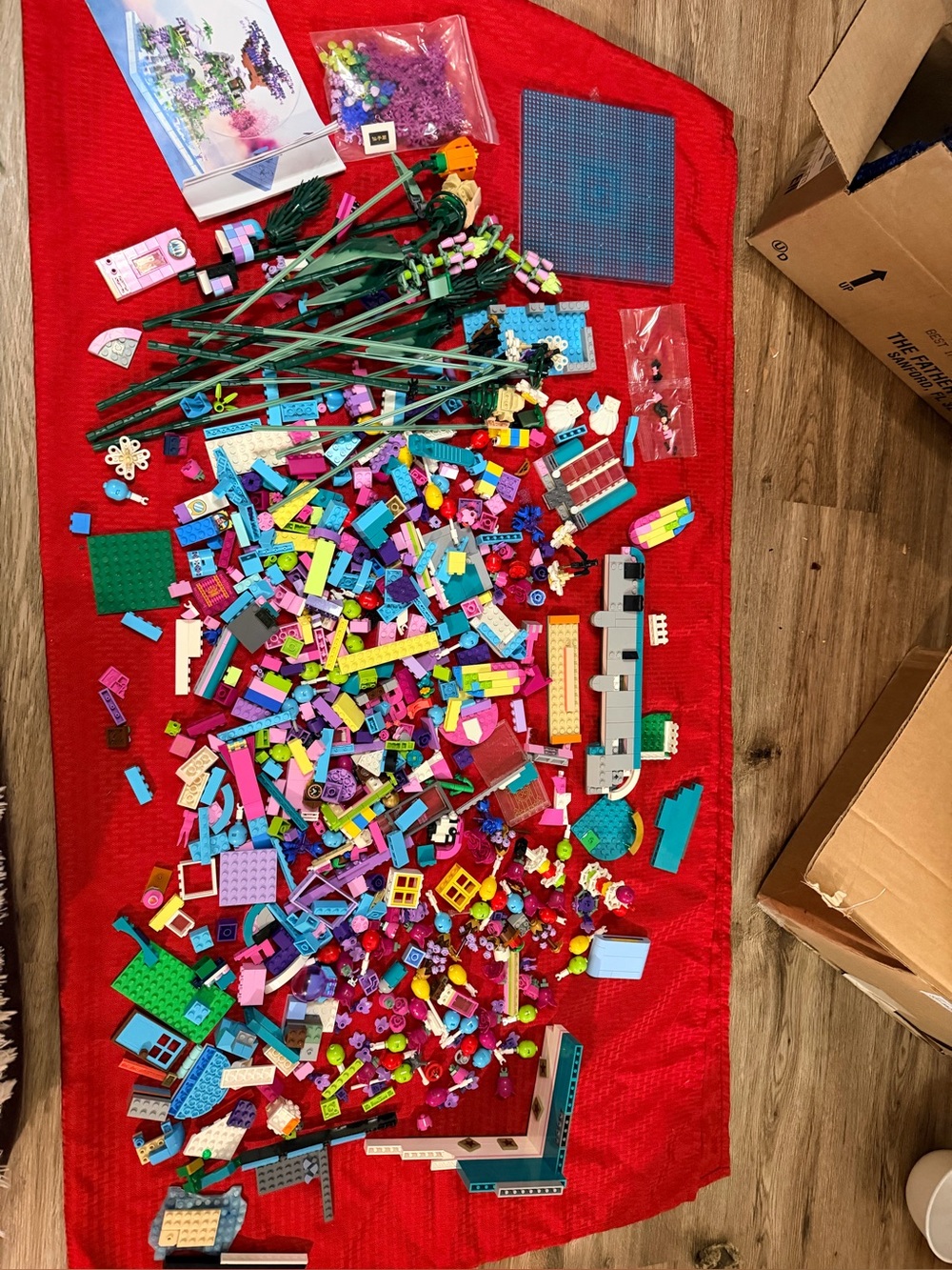 Micro building/lego mix lot